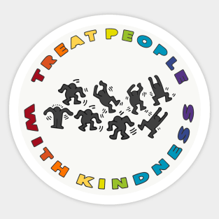 Treat People With Kindness Sticker